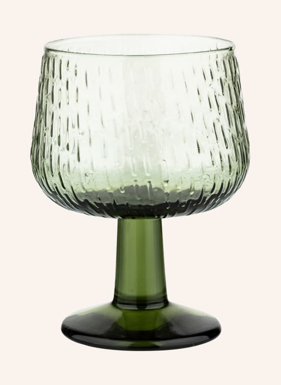 marimekko Wine glass SYKSY GREEN