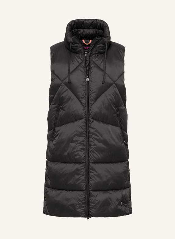 FRIEDA & FREDDIES Quilted vest DARK GRAY