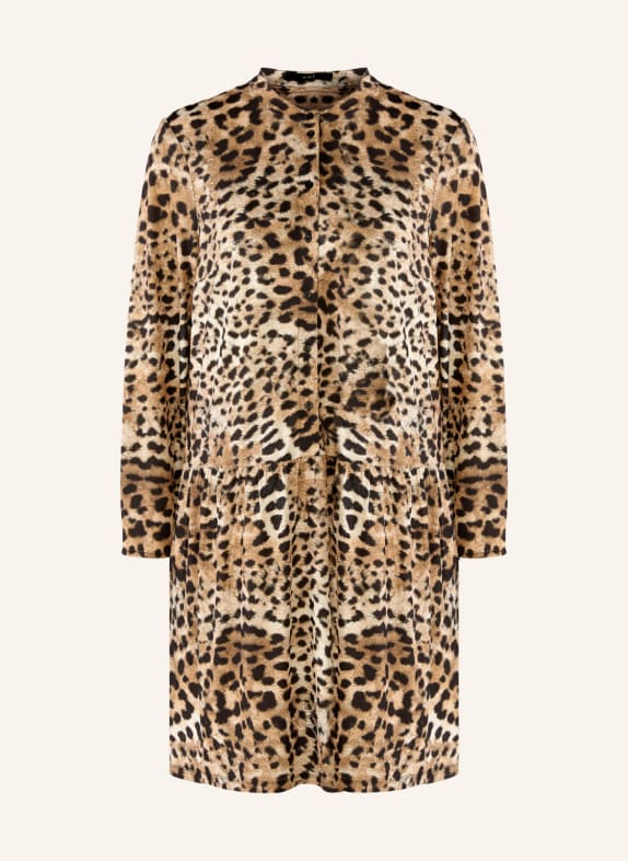 oui Kleid HELLGELB/ SCHWARZ/ CAMEL