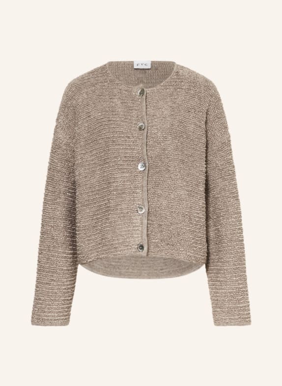 FTC CASHMERE Cardigan with cashmere GRAY