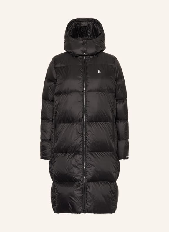 Calvin Klein Jeans Down jacket with removable hood BLACK