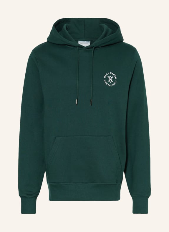 DAILY PAPER Hoodie CIRCLE GREEN
