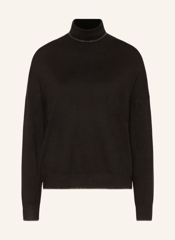 LIU JO Turtleneck sweater BLACK