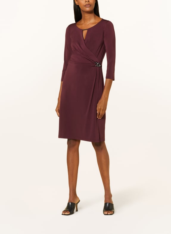 Betty Barclay Wrap look dress with 3/4 sleeves