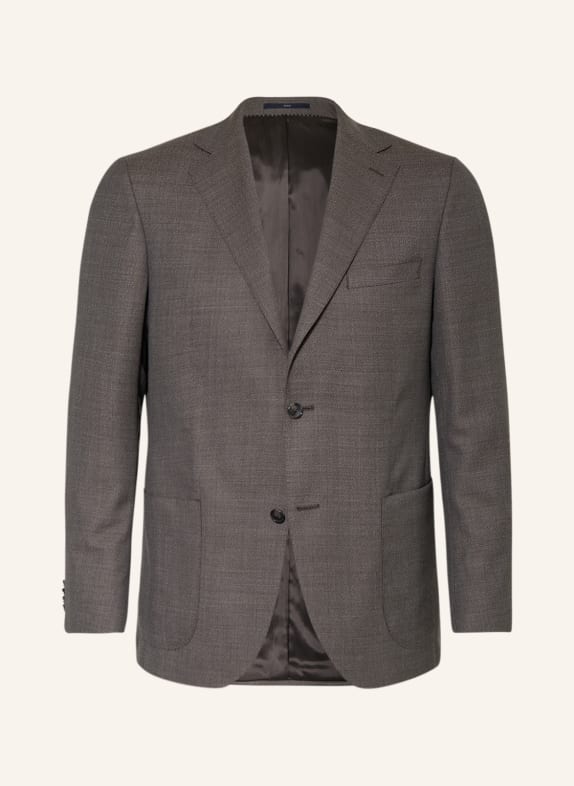 EDUARD DRESSLER Suit jacket shaped fit 084 Braun