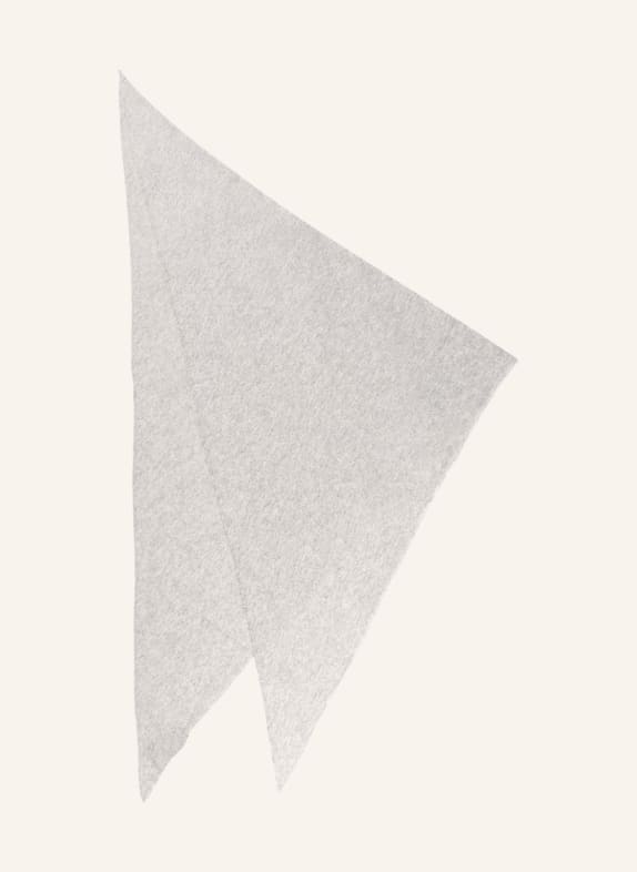 S.MARLON Dreieckstuch aus Cashmere GRAU