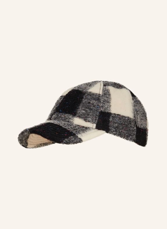 SEEBERGER Cap BLACK/ CREAM