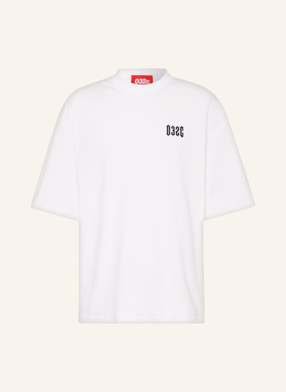 032c Oversized shirt CRUX WHITE/ BLACK