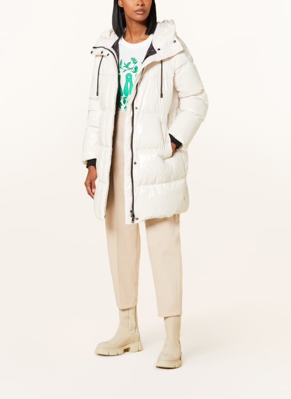 WEEKEND MaxMara Down coat KEY CREAM