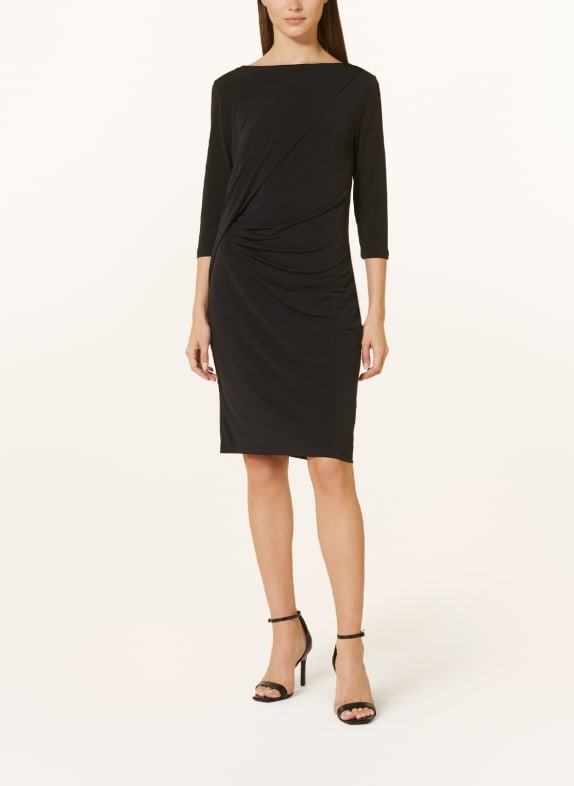 comma Jersey dress with 3/4 sleeves