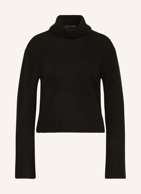 360CASHMERE Rollkragenpullover ELIORA aus Cashmere SCHWARZ
