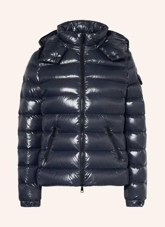MONCLER Down jacket BADY with removable hood DARK BLUE