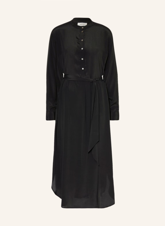 ottod'ame Dress with silk BLACK