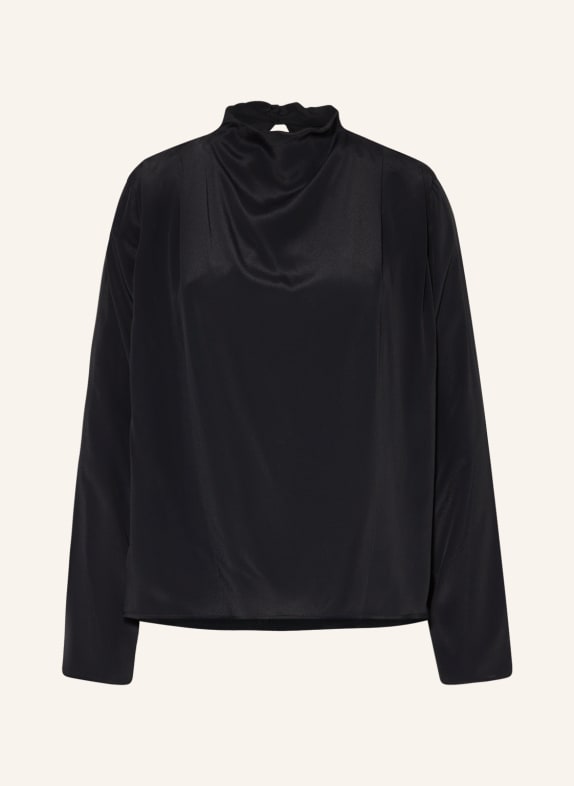 ottod'ame Shirt blouse with silk BLACK