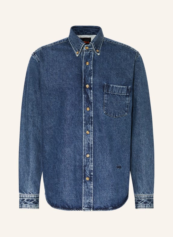 BOSS Denim shirt LAMBEY comfort fit 460 OPEN BLUE