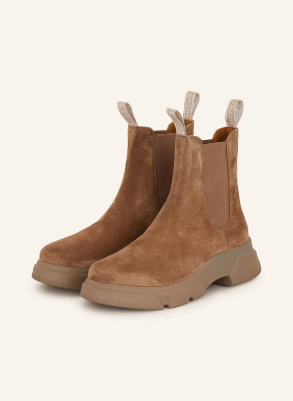 VOILE BLANCHE Chelsea-Boots TANKY BEAT BRAUN