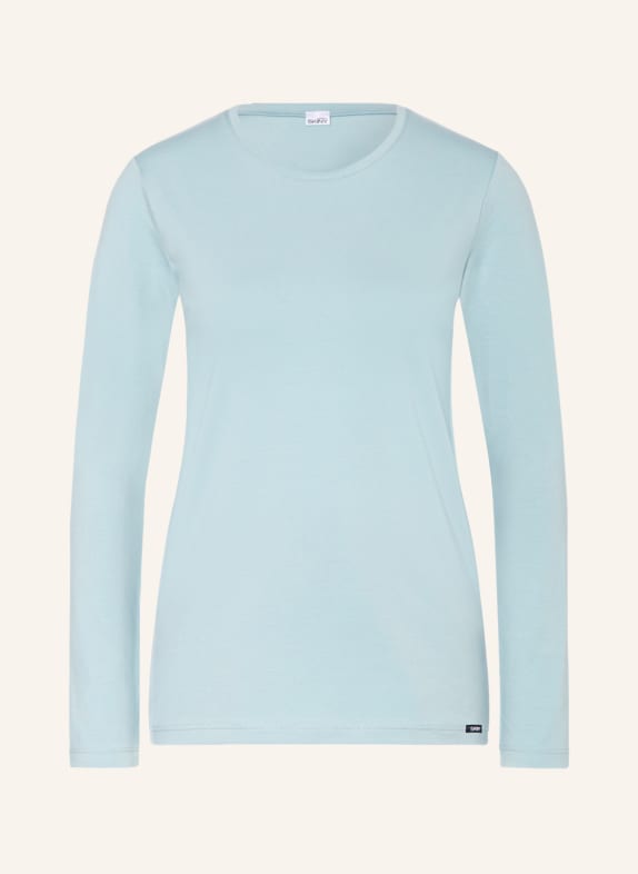 Skiny Schlafshirt NIGHT IN SKINY HELLBLAU