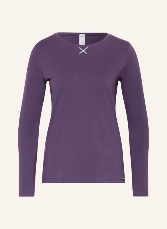 Skiny Schlafshirt NIGHT IN SKINY LILA