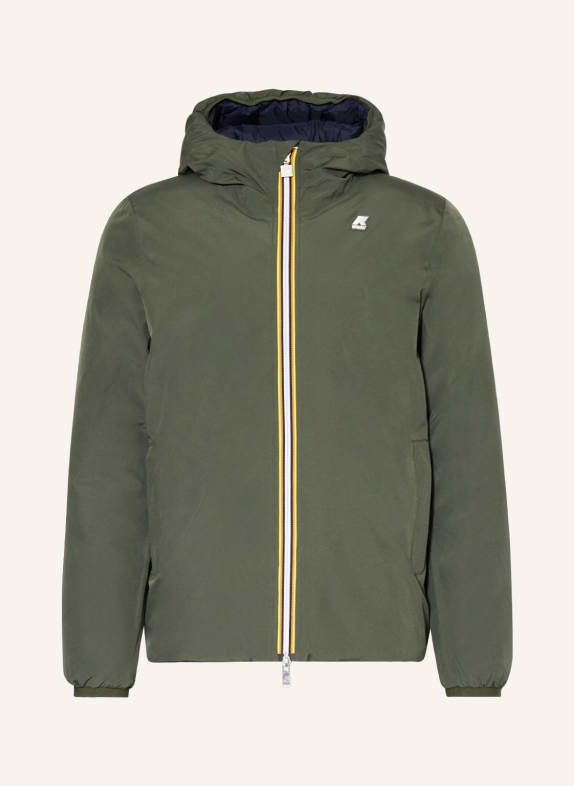 K-WAY Daunenjacke zum Wenden DUNKELBLAU