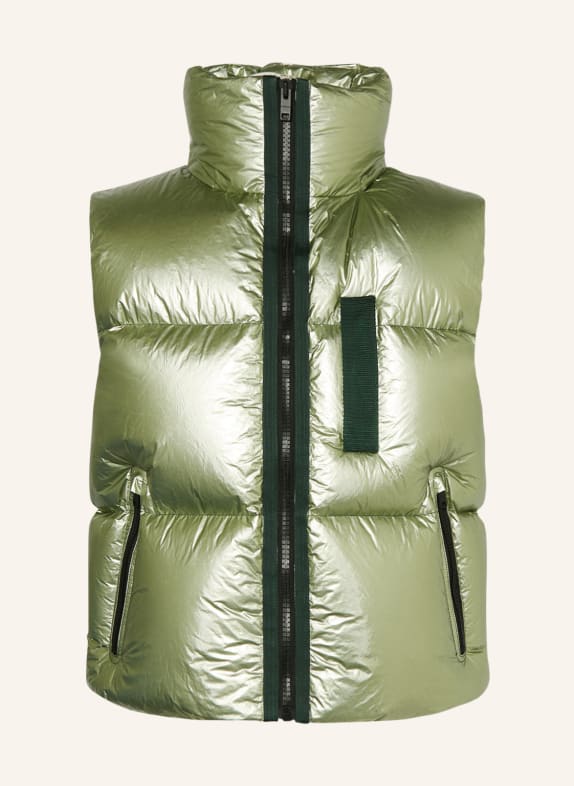 GIVENCHY Down vest LIGHT GREEN