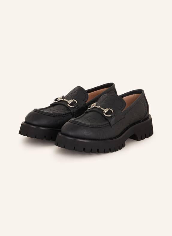 GUCCI Loafersy na platformie HARALD