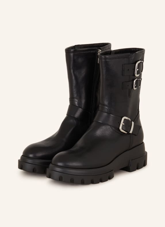 AGL Boots CHUNKY BLACK