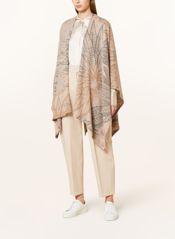 HEMISPHERE Cashmere-Cape DUNKE zum Wenden