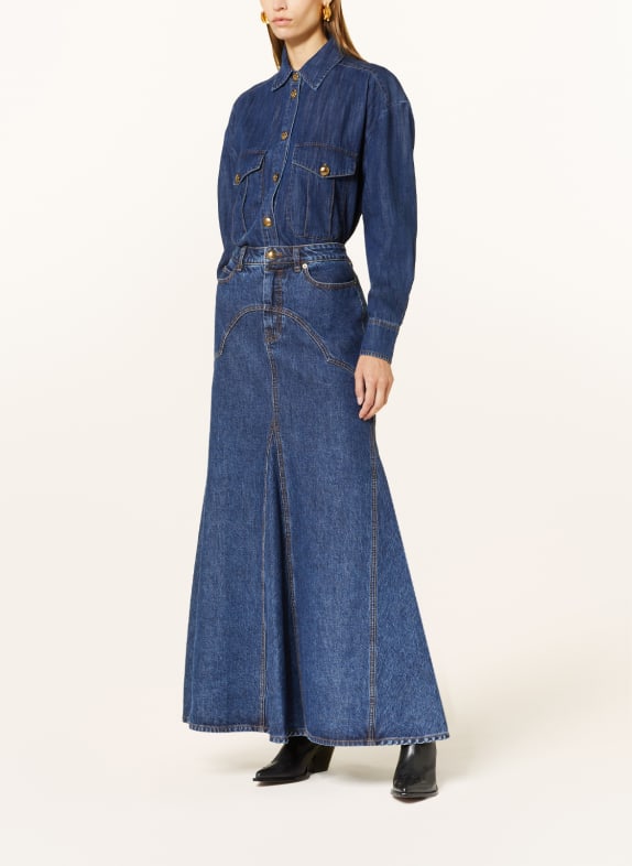ZIMMERMANN Denim skirt LUMINOSITY