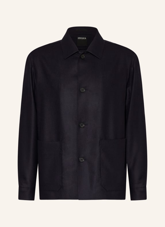 ZEGNA Sakko Regular Fit DUNKELBLAU