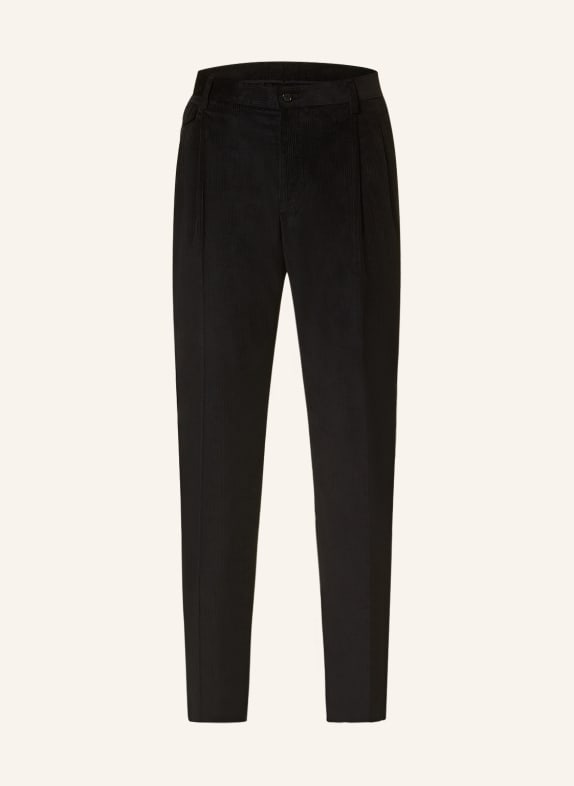 DOLCE & GABBANA Corduroy trousers extra slim fit BLACK