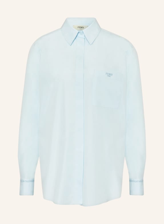FENDI Shirt blouse LIGHT BLUE