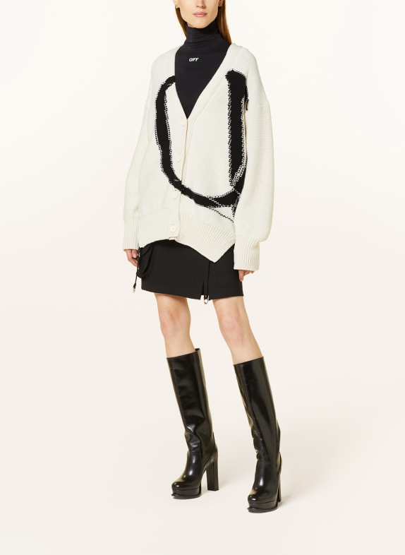 Off-White Oversized-Strickjacke