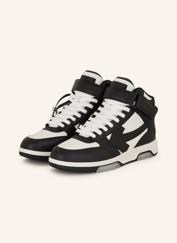 Off-White Hightop-Sneaker OUT OF OFFICE SCHWARZ/ WEISS