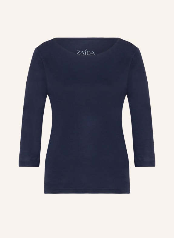 ZAÍDA Shirt with 3/4 sleeves DARK BLUE