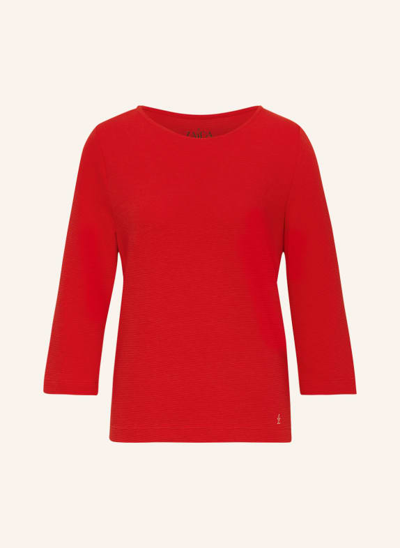ZAÍDA Shirt mit 3/4-Arm ROT