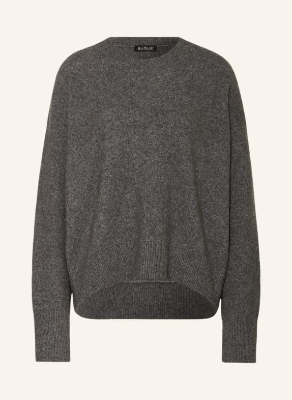 SoSUE Pullover mit Cashmere DUNKELGRAU
