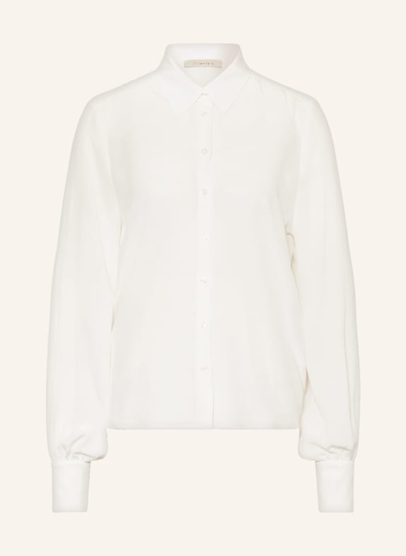 lilienfels Shirt blouse in silk WHITE
