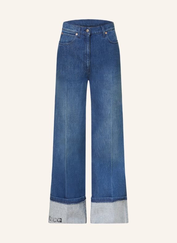 GUCCI Flared Jeans 4420 DK BLUE/BLACK