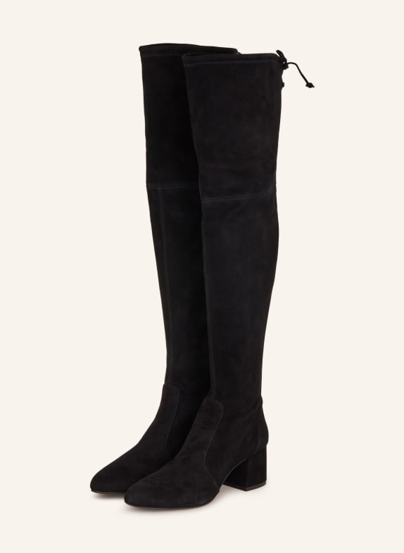 STUART WEITZMAN Over the knee boots FLARELAND BLACK