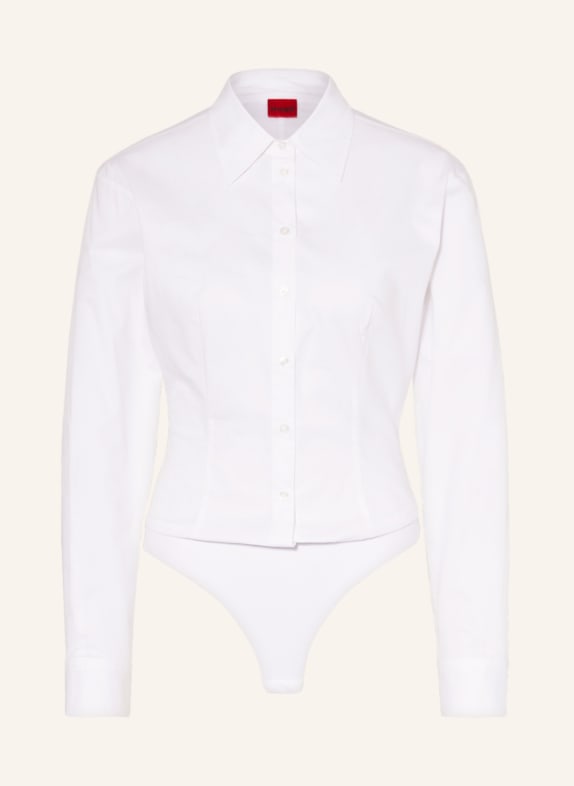 HUGO Shirt blouse body EMELLIA WHITE