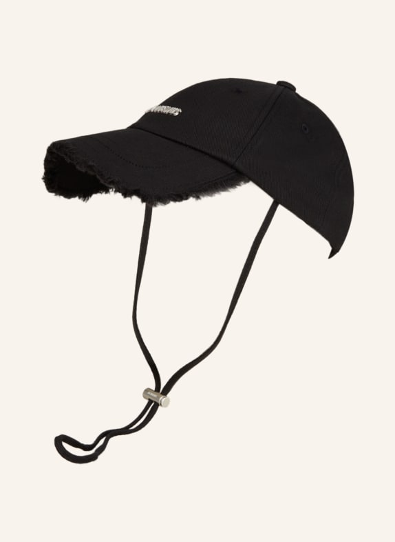 JACQUEMUS Cap LA CASQUETTE ARTICHAUT BLACK