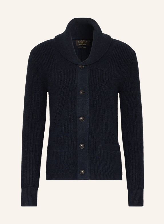 RRL Strickjacke aus Cashmere DUNKELBLAU