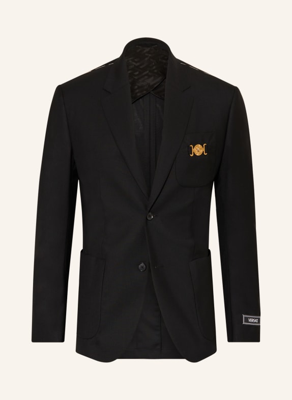 VERSACE Anzugsakko Extra Slim Fit SCHWARZ