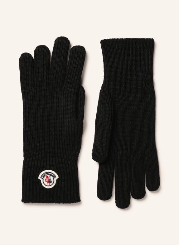 MONCLER Gloves BLACK