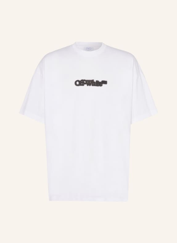 Off-White Oversized-Shirt WEISS/ SCHWARZ