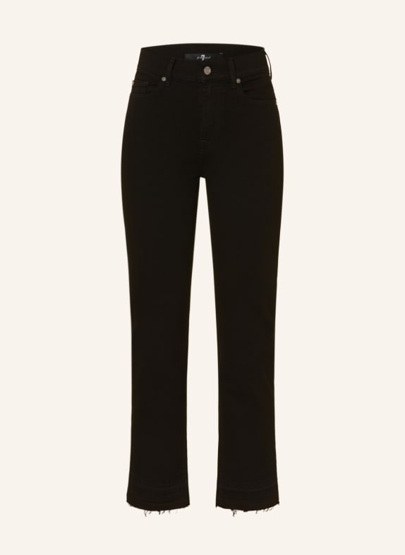 7 for all mankind 7/8-Jeans THE STRAIGHT CROP NN BLACK