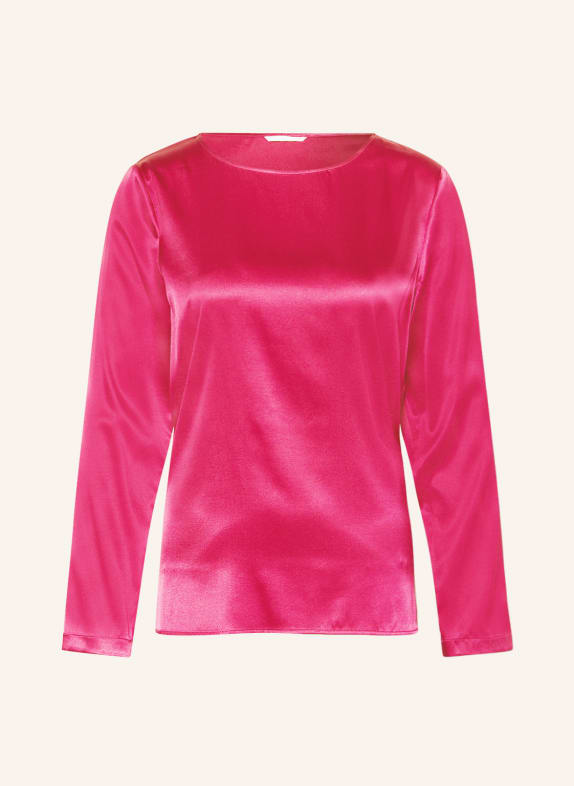 Sophie Shirt blouse MARU in silk FUCHSIA