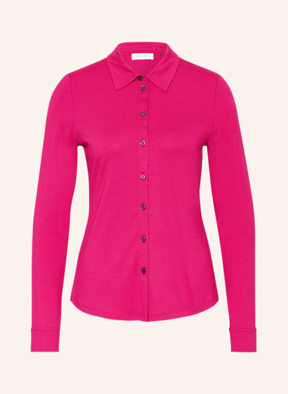 Marc O'Polo Hemdbluse aus Jersey PINK
