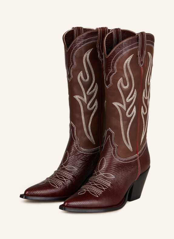 SONORA Cowboy boots SANTA FE BROWN
