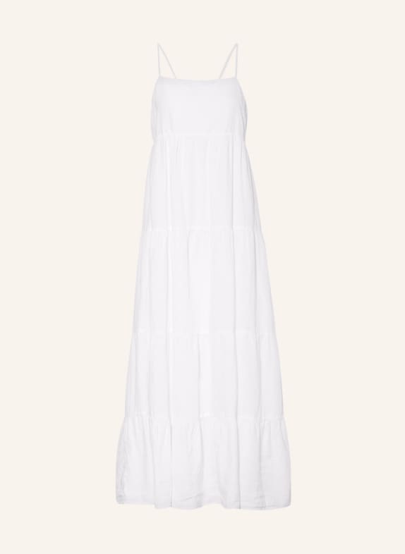NEO NOIR Dress with linen WHITE